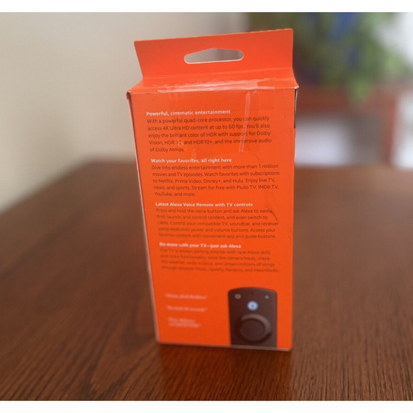 Amazon Fire TV Stick 4K with Alexa Voice Remote Ultra HD Streaming Media Player - Picture 3 of 5